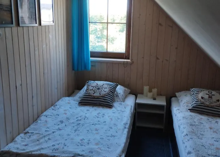 Wakacyjny بيت خشبي